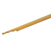 K&S 5072 BRASS ROD 1/16IN & 3/34IN BEND