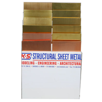 K&S 6400 SHEET METAL ASSORTMENT WITH DISPLAY RACK