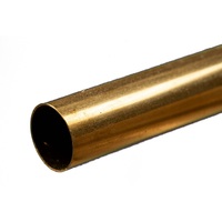K&S 8132 ROUND BRASS TUBE .014 WALL (12IN LENGTHS) 9/32IN 