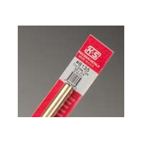 K&S 8135 ROUND BRASS TUBE .014 WALL (12IN LENGTHS) 3/8IN (1 TUBE PER CARD)