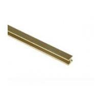 K&S 815008 BRASS H COLUMN (12IN LENGTHS) 1/16IN (1 PER CARD)