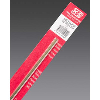 K&S 815052 SQUARE BAR (12IN LENGTHS) 1/8IN (2 PER CARD)