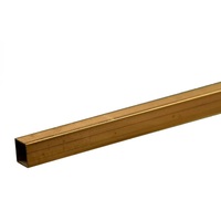 K&S 8154 SQUARE BRASS TUBE .014 WALL (12IN LENGTHS) 7/32IN 