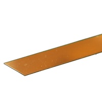 K&S 8232 BRASS STRIPS (12IN LENGTHS) .016IN X 1IN (1 STRIP PER CARD) KS8232