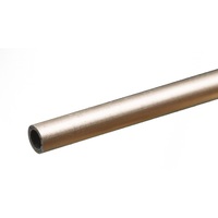 K&S 83031 ROUND ALUMINUM TUBE .035 WALL 6061-T6 (12IN LENGTHS) 1/4IN (1 TUB