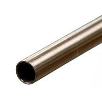 K&S 87119 ROUND STAINLESS STEEL TUBE .028 WALL (12IN LENGTHS) 3/8IN (1 TUBE