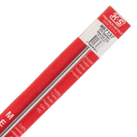 K&S 87137 ROUND STAINLESS STEEL ROD (12IN LENGTHS) 3/16IN (1 ROD PER CARD)
