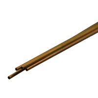 K&S 9830 THIN WALL BRASS TUBE  (300MM LENGTHS) 1MM OD X .225MM WALL (4 PIEC