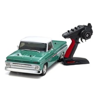 KYOSHO 1/10 EP 4WD FAZER MK2 1966 CHEVY C10 FLEETSIDE PICKUP LIGHT GREEN [34435T1]