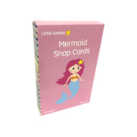 MERMAID SNAP CARDS  LITTLE GENIUS