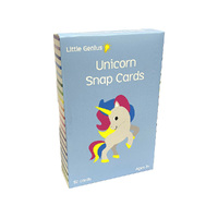 UNICORN SNAP CARDS  LITTLE GENIUS LAK225966