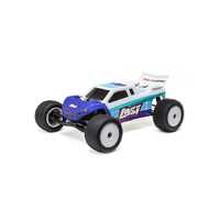Losi Mini T 2.0 Brushless V2 Stadium Truck, RTR, Blue, LOS-1056T2