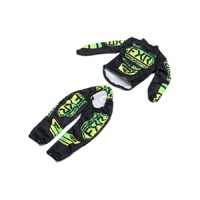 Losi Rider Jersey Set, FXR Black Podium Gladiator, ProMoto-SM