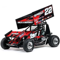 Losi 22S Sprint Car, 1/10 2WD, RTR Combo with Battery and Charger, Red, LOS-2359