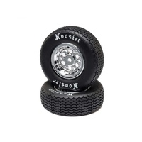 Losi Mounted Front Tyre Set, Hard, 22S Sprint Car LOS-2418