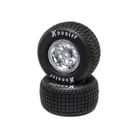 Losi Mounted Rear Tyre Set, Hard, 22S Sprint Car LOS-2425