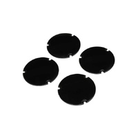 Losi Wheel Cover Set, Black, 22S Sprint Car LOS-2886