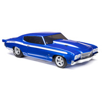 Losi 1970 Chevelle Mini No Prep Drag Car RTR, Blue, LOS01023T1