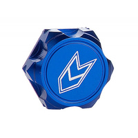 Alum. Closed Wheel Nut M12x1.0 Blue