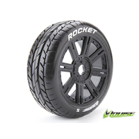 B-Rocket black spoke 1/8 tyre & rim LT3190B