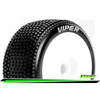 B-Viper 1/8 Buggy Tyre Soft Yellow Inse
