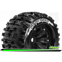LOUSIE WORLD MT-Pioneer 1/8 Monster Truck Tyres Black LT3218BH