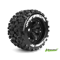 MT-Uphill 1/8 Monster Truck Tyres Black