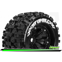LOUISE WORLD MT-Uphill 1/8 Monster Truck Tyres Black LT3219BH