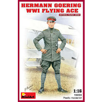 MINIART 1/16 HERMANN GOERING. WW1 FLYING ACE 16034 PLASTIC MODEL KIT