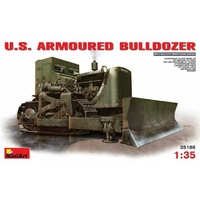 MINIART 1/35 U.S. ARMOURED BULDOZER 35188 PLASTIC MODEL KIT