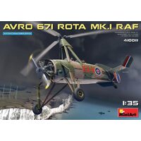 MINIART 1/35 AVRO 671 ROTA MK.I RAF 41008 PLASTIC MODEL KIT