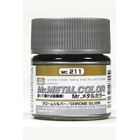 MR HOBBY Mr Metal Color Chrome Silver GNMC211