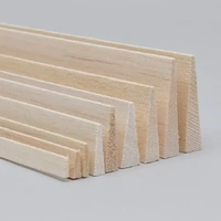Balsa Wood Trailing Edge 6.5 x 25 x 750mm Yellow MEB3502A