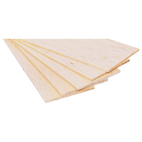 MODEL ENGINES 6.5MM 100X1220MM PREMIUM GRADE BALSA SHEET MEB4844