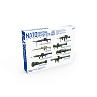 MAGIC FACTORY 1/35 NATO INDIVIDUAL WEAPON SET B PLASTIC MODEL KIT MF2003