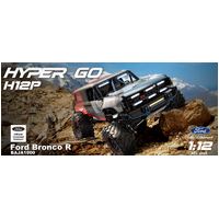 MJX 1/12 Hyper Go Ford Bronco R 4WD Brushless 2S RC Crawler MJX-H12P