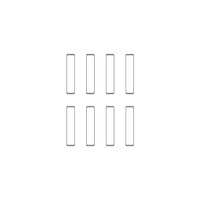 MJX Hexagonal iron shaft (8PCS) MJXS-M20101