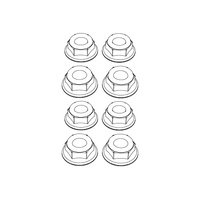 MJX M4 screw nut (8PCS) MJXS-M40