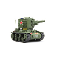 Meng Soviet Heavy Tank KV-2 (cartoon model) Plastic Model Kit MM-WWT-004
