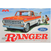 Moebius 1/25 1971 Ford Ranger Pickup Plastic Model Kit [1208]