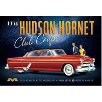 Moebius 1/25 1954 Hudson Hornet Coupe Plastic Model Kit [1213]