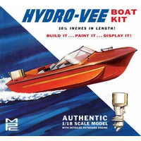MPC 883 1/18 Hydro-Vee Boat Plastic Model Kit