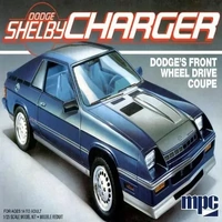 MPC 1/25 1986 Dodge Shelby Charger Plastic Model Kit  MPC987