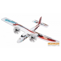 Multiplex Twinstar Brushless RC Plane Kit, Receiver Ready, Summertime Scheme