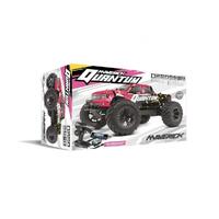 Maverick Quantum MT 1/10 4WD Brushed Electric Monster Truck (Pink/Yellow) [150101]