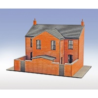 PECO VICTORIAN HOUSE BACKS KIT NB307