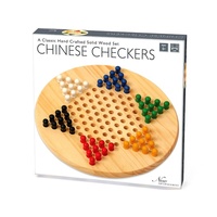 CHINESE CHECKERS SOLID WOOD NEW01249