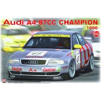 NUNU 1/24 AUDI A4 QUATTRO 1996 BTCC CHAMPION PLASTIC MODEL KIT NU-24035