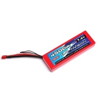 7.4v 4500mah HC 60c Race Lipo w/deans