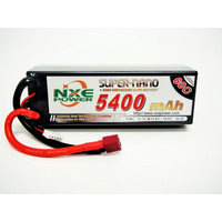 NXE 5400mah 60c 14.8V H/case Lipo w/Dean
